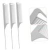 Baluue 5pcs Hair Tools Set Teasing Combs for Hair Dyeing