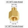 Joywayus 1/4" NPT Thread Female × 1/8" NPT Thread Male