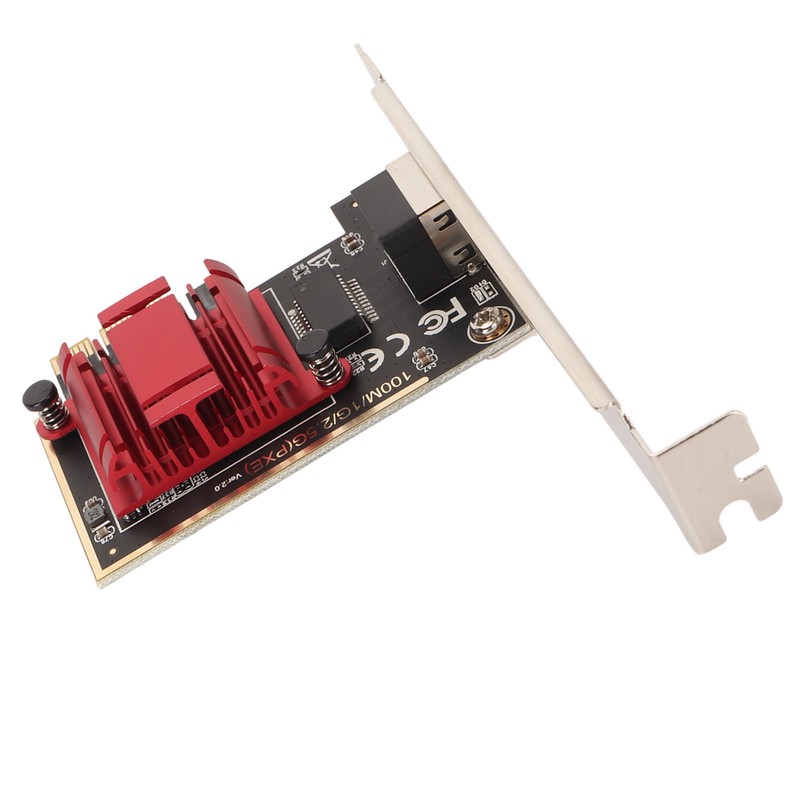 2.5G PCIe Network Adapter 10 100 1000 2500Mbps RJ45 Port