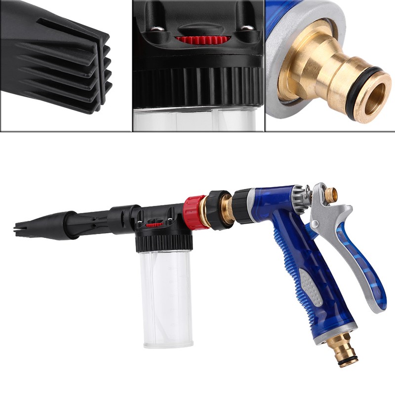 Detachable Pressure Car Washer Snow Foam Lance Sprayer Gun Car