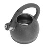 Luckyberg Modern Marble Tea Kettle, Induction, Stainless Steel Whistling Kettle,