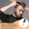 1 PC Back Combing Brushes Slick Back Hair Brush, Smoothing
