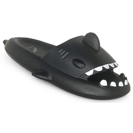 NORTY Mens Shark Cloud Slide, Black 42387-12/13M