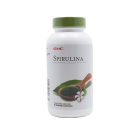 GNC Superfoods Espirulina - Suplemento Alimenticio de Algas Verdes de Alta Densidad Nutricional, Rico en Vitaminas, Minerales y Proteína Vegetal para 