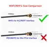 MHF4 IPEX Internal Antenna 8dBi 2.4GHz 5.8GHz Dual Band WiFi