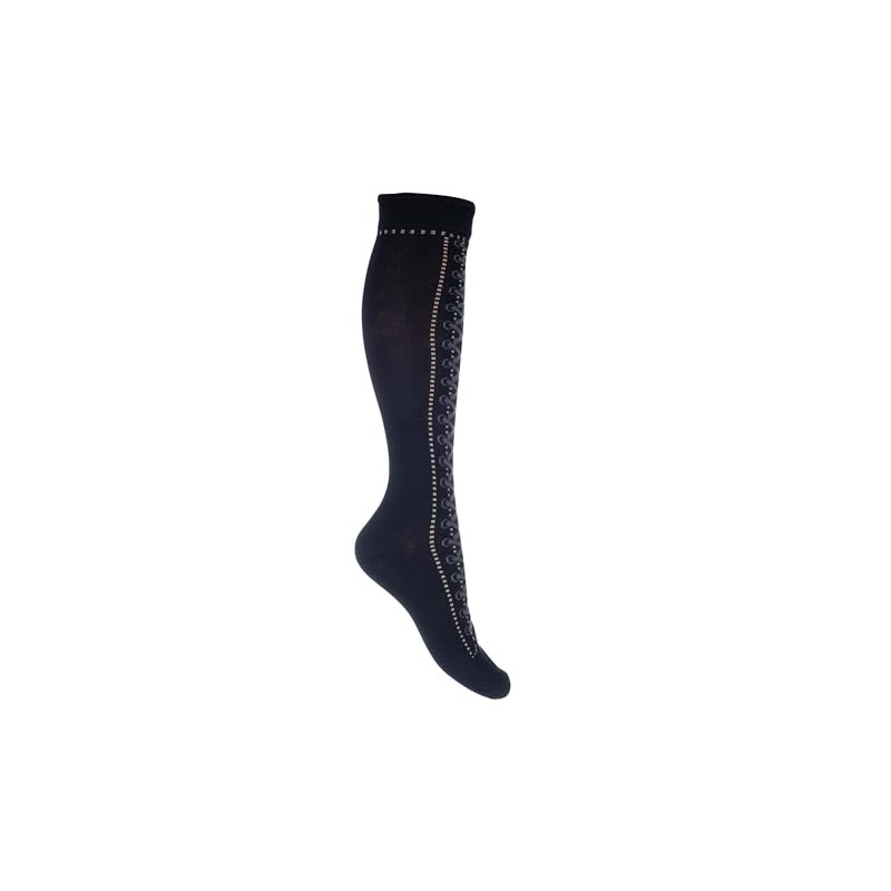 HKM Hobby Horsing Riding Socks Universal Size, black