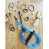 BLUEWING Tactical Rubber Bands Black 50g Bait Rigging for Fishing,