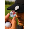 Don Flyee E0004 Golf Marker Magnet Hat Clip Katsushika Hokusai