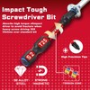 Geinxurn Impact Torx Screwdriver Bits Set, 33 Pieces 2”Magnetic S2