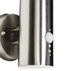 Light Experiences K/CX/446/65 Outdoor Light Terrace Garden Stainless Steel Plastic