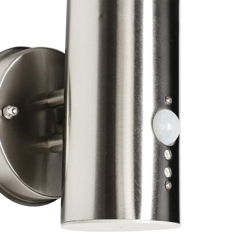 Light Experiences K/CX/446/65 Outdoor Light Terrace Garden Stainless Steel Plastic