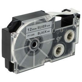 Variation vhbw Cassette Tape 12 mm for Casio KL 100E, KL 300, KL 60, KL 120, KL 70E KL-SI1/750E, KL 780, KL 1500 Cold Light 7000 Like XR 12BU, X