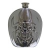 CNFLASK 6oz Evil Face Hip Flask 304 Stainless Steel Demon