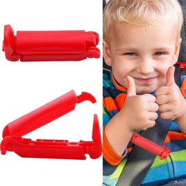 2 PCS Car Seat Belt Clip Seatbelt Clips Car Seat Clip Seat Belt Clip, Seat Belt Adjuster, Universal Comfort Positioner Locking Clips, Car Seat Safety Belt Clip Fitted Slip-resistant Clip Strap Clamp