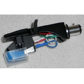 MyNeedleStore Black Headshell & Conical Cartridge for Pioneer PL-55X, PL-150, DJ-3500, PL-600