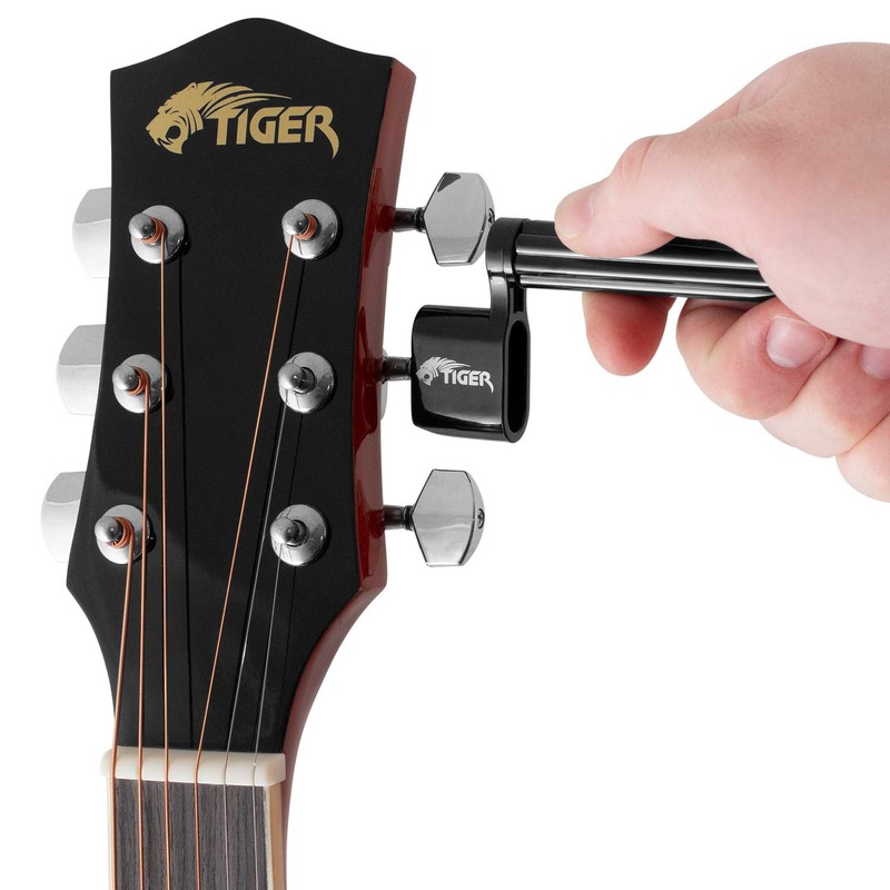 TIGER ‎EGS-WIND Electric Guitar Strings and String Winder Pack