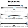 Tension Curtain Rod, 42 to 72 inch Adjustable Heavy Duty