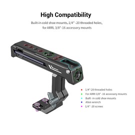 SmallRig Top Handle for Sony XLR-K1M / K2M / K3M and for Panasonic DMW-XLR1 Adapter 3082