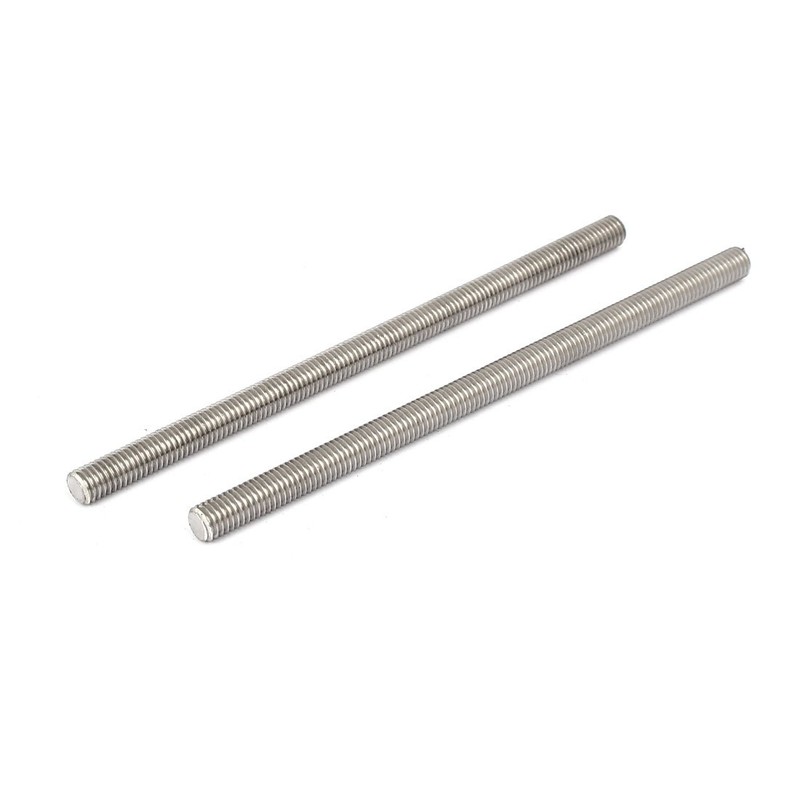 Sourcingmap M8 x 150mm 304 Stainless Steel Fully Threaded Rods