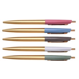 ANTERIQUE BALLPOINT PEN Anteric Ballpoint Pen, Dull Color, BP2-PG, Pearl Gray