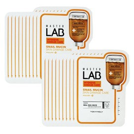 Tony Moly 20 sheets Master Lab Snail Mucin Mask Sheet / 토니모리 20매 마스터랩 달팽이뮤신 마스크시트
