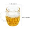 5Pcs Mini Beer Cups, Realistic Resin Dollhouse Barware for DIY