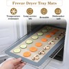 4 Pcs Small Silicone Baking Mats Compatible with Harvest Right