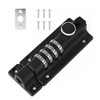 Alnicov Stainless Steel Combination Locking Bolt 4 Digit Sliding Lockable