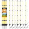 Efarmkeper 48 Inch / 4 Ft Fiberglass Step-in Electric Fence