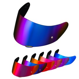 PSLER K1S Visor - K1 Helmet Visor, K3 SV Rainbow Visor, K5 Face Protector Replacement for K1/K1S/K3 SV/K5, Rainbow Effect