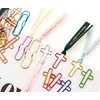 Cross Paper Clips with Ribbons and Pen Clips, Bible Study