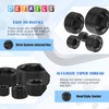 Glarks 20Pcs Carbon Steel 3/4'' NPT Male Pipe Plug Fitting