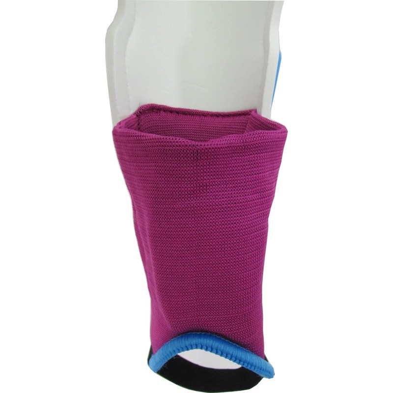 Vizari Frost Shin Guard Blue/Maroon Small