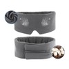 Eye mask, eye patch, sleeping eye mask, blackout blindfold, high-quality eye mask Dark gray