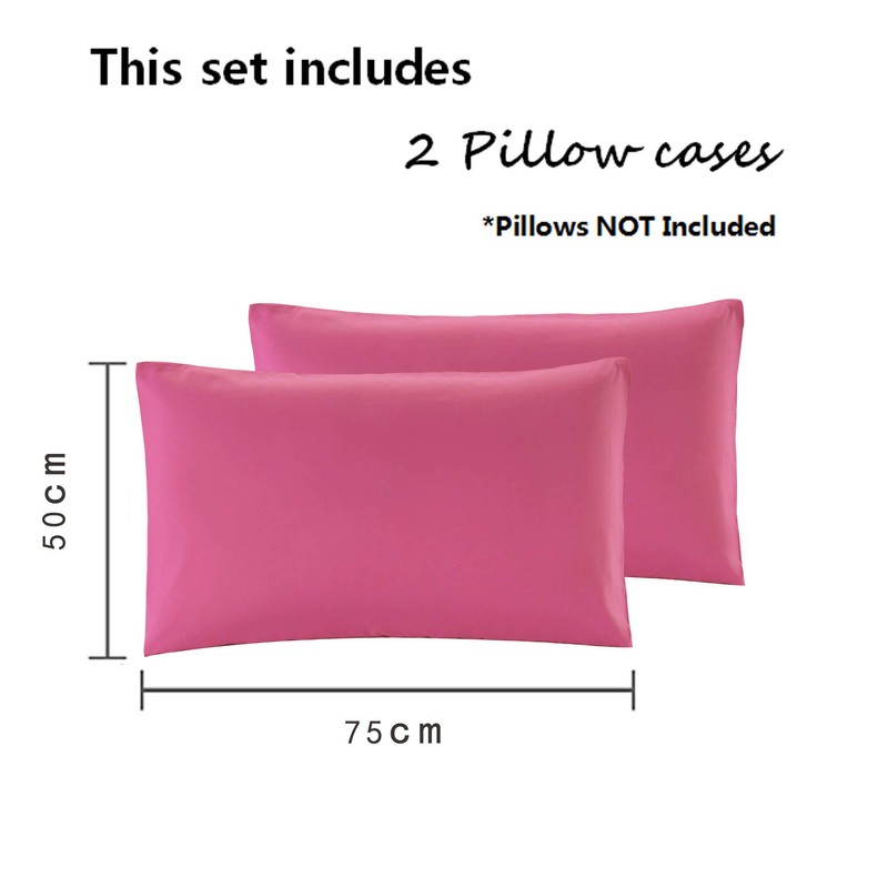 Sonia Moer Super Soft Brushed Microfibre Pillowcases - Non Iron