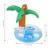 3 Pack Inflatable Drink Holders Pool Floats Bath Floaties Palm