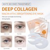 DEGHOUY E Shape Korean Eye Patches, 5 Pairs Deep Collagen
