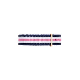 Daniel Wellington Southampton Rose Women's Multicolour Nylon Buckle Watch Strap with Pin of 18cm 0706DW