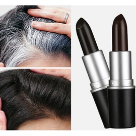 Gray hair cover simple dyeing black black dark brown - black / 새치커버 간단 염색 흑채 블랙 흑갈색 - 블랙