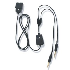 Avcomm New Avcomm P2010 5' Pilot Aviation Headset Splitter Cord Power 2 Headsets