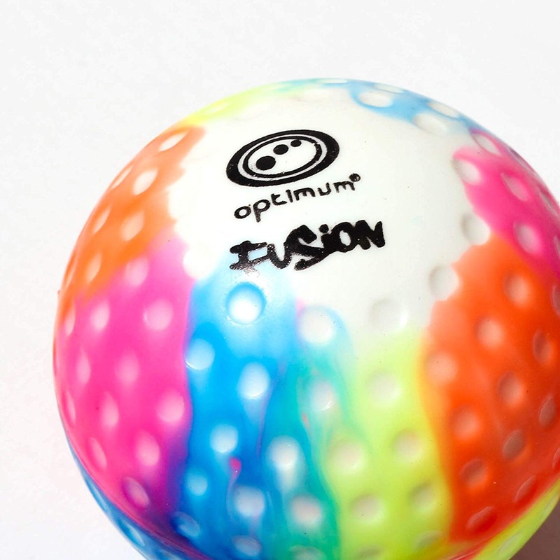 Optimum Fusion Hockey Balls - Sturdy Material, Ideal for Practice