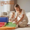 Hoohtoot Foam Climbing Blocks for Toddlers: 6-Piece Soft Play Set