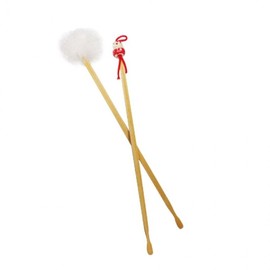 2 bamboo earpicks earwax earlobes wood ear flap 3ea