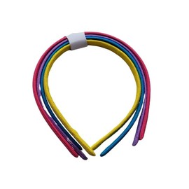 4 pack bright fabric aliceband headband womens fashion hair