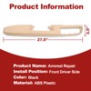 Front Driver & Passenger Side Door Armrest Compatible with 2010