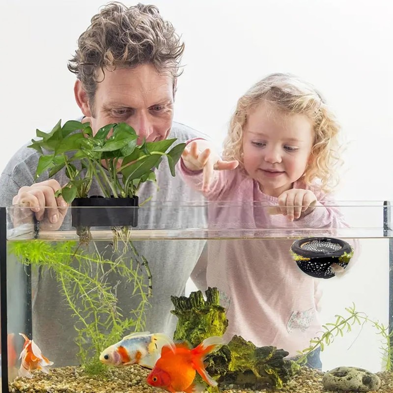 Floating Aquarium Hide,Betta Cave Lounge,Fish Tank Hideout & Hammock Ornament