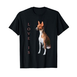 Basenji Shirt Women Men Kids Love Dog Mom Dad Pet T-Shirt T-Shirt
