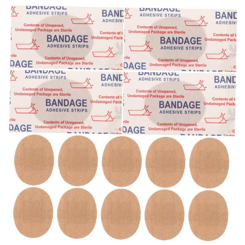 Healeved 100pcs Breathable Elastic Fabric for Stickers for Outdoor Activities