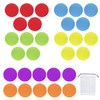 30 Round Carpet Markers, 1 Storage Bag, Classroom Floor Markers,