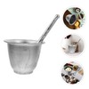 ABOOFAN 1Set Manual Garlic Spice Crusher with Pestle Ergonomic Potato